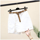 Casual Shorts Women 2025 Summer Dress New Half-Body Skirt Korean Version Thin A-Song Tight Waist Skirt Trousers Spring Autumn Tide