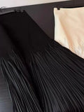 Flower Petals High-Rise Half-Dress Summer Temperament Lace Heavy Folding Large Skirt With Gentle Long Dress