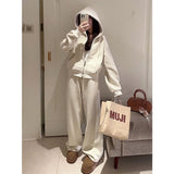 Sports Suit Women 2025 Spring And Autumn Students Korean Version Of Loose Thin Fashion Dress Casual Two Sets