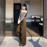 26Ss | 2026 Spring/Summer New Denim Retro Trousers Are Thin And Comfortable Babes Moaning Lazy