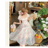 [Creat Berries] French Temperament Teen Collar Dress Pure Desire Fainting Short Skirt