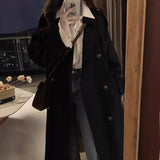 2026 New Spring And Autumn British Wind High-End Wind Coat Women In The Long Small Popular Kiqi Coat