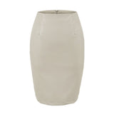 Korean Elastic Pu-Skin Skirt Women Autumn Pink Ass Skirts Slim High Waist Skirt Mid-Skirt Temperament Half Skirt