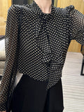 Can't Help But Not Enter! Shirt Control Of The Life Of The Early Autumn Push Wave Drifting Shirt