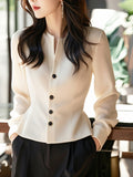 SITONG Early Autumn New High-End Small Fragrant Wind Thigh Coat French Light Luxury High-End Temperament Is Not White