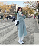 Camel Color Coat Woman's Long 2026 New Autumn And Winter Thick Korean Hepburn Wind Hair Coat