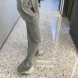 Waffle Knitted Blouse Female Full Zipper Hoodie Languized Retro Casual Outer Coat