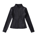 Lulu Thickened Stormcoat Inside The Gallbladder Velvet Coat Female Yoga Coat Blouse Body Waist Movement Plus Velvet New