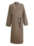 Bose Twilight High-Quality Private Clothing Line Gaco Dyes Major Mahai Hairy Cardigan Long Coat Women Autumn And Winter