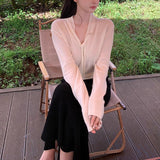 Autumn And Winter Mate Group / Tie All Clothes Tie And Fishtail Skirt Wool Knitwear Half Skirt