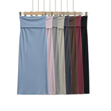 Black Falling Hottie Sexy A-Word High-Rise Half-Dress Girl Spring And Summer New Fishtail Dress Hip Repair Skirt