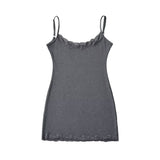 Kardashian æ½´ Same Pure Babes Spring And Summer Sling Dress Sexy Tight Lace Skirt Girl