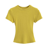 Kardashian's New Short-Sleeved T-Shirt With Spring And Summer Sexy Ants Round-Neck Tight-Up T-Shirts
