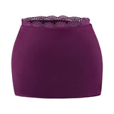 Pure-Wanted Pink Lace Skirt Girl Summer New Hot Girl's Ass Short Skirt High Waist Thin Sexy A-Character Skirt