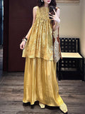 New Chinese Style Dress New Popular Pop Cutting Flowers This Year