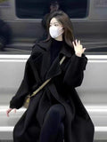 The New Hairy Coat Of The Gray Coat Woman 2026 Autumn And Winter, The Design Of The Coat Feels Small Han Family Hepburn Wind Thicker