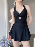 Wow New Swimsuit-Joined Hanging Neck Sling In Thin Swimsuit Bolespolis 8407