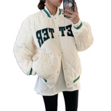 Baseball Uniform Cotton Thick Cotton Cotton Autumn And Winter College Wind Coat Loose Korean Version Of The Original Harajuku Coat In Tide