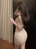 Xiao Xiangfeng Hottie Pure Desired Wind Sister Series Two-Sisters-In-The-Sisters-On-The-Smeared Small-Sexual Corset Dress Summer