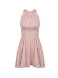 Desire Zurich Pure Desire Hanging Neck Ribbon Dress Women's Summer New Sleeveless Short Dress