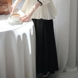 2025 New Spring Unique Super-Looking Temperament Blouse High-End Feeling Small Fragrant Style White Denswear Shirt Woman