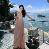 Birthday Light Dress Women's Seaside Beach Dress High-End Feel Dress Can Usually Be Worn At Party