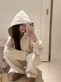 Sports Suit Women 2025 Spring And Autumn Students Korean Version Of Loose Thin Fashion Dress Casual Two Sets