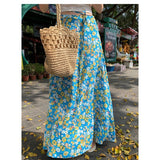 Dopamine Pure Hot Girl Yellow Breast Strapped Woman Summer Seaside Holiday Style To Take Pictures And Wear Atmosphere