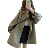 Qaqi Short Wind Coat Woman 2025 New Look This Year's Popular Small Sense