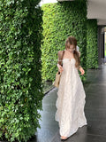 Seaside Holiday Wind And Wind Hanging Neck Dress Beach Dress Early Spring With Chest Cushion A Skirt Pure Desire To Hollow Long Dress