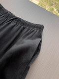 Tian Silk Linen Pants 2026 New Cotton Broad Leg Pants Women Spring And Summer This Year's Popular Syringe Trousers Slacks Thin