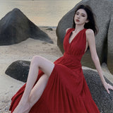 2025 High-End Light Luxury Banquet Dress Birthday Party Atmosphere Feel Dress A Variety Of Strapped Holiday Dresses