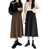 Summer French Thin Skirt Women High Waist A In The Long Skirt Umbrella Skirt Half Skirt Spring And Autumn Children's Clothing