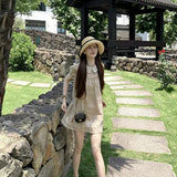 Summer Sweet Sister Artifact Cute Doll Dress Female Sweet Lace Design Super Good-Looking Short Dress