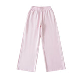 Spice Girls Pink High-Launded Legged Pants Women Spring And Summer Vintage Lazy Relaxed Pantyhose Pantyhose