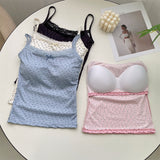 9094 # With Chest Pad Ice Slings Women's Autumn And Winter Sleeveless Bottom Inside And Outside Wearing A Beautiful Backwear