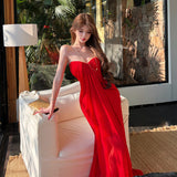 Romantic Braided Cross-Band Adjustment Red Mowing Light Wedding Dress Dress Dress Dress