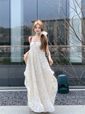 Seaside Holiday Wind And Wind Hanging Neck Dress Beach Dress Early Spring With Chest Cushion A Skirt Pure Desire To Hollow Long Dress