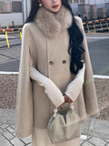 Wool Double Side Of The Cloak Of Wool, The Coat Of Women's Autumn And Winter Short Coat