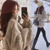 Soft Fabric Coat Women's Autumn And Winter 2025 New Korean Style Loose Solid Color Thin Outer Wear Fashion Top