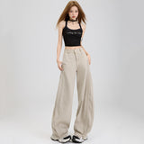 2025 Burst Jeans Women's Spring-Summer Retro Street High-Rise Loose Thin Fashion Scissors Trend