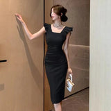 French Niche Design Sling Skirt Women's New Summer Feeling Tight-Body Hip Dress Trend