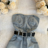 Brassing Fit Panty Women's New High-Rise Thin Leg Shorts Small Casual Jumpsuit Hottie Trousers