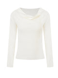 The Mask Bottom Of The Fine Wool Bottom Knitted Shirt For The Autumn And Winter New Can Be Worn On The Shoulders Of The Autumn Blouse Woman