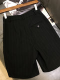 Fish To Fly ~ High-End Neutral Yamfan ~ French Bermuda Loose High-Waisted Five-Point Suit Shorts Women's Summer