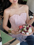 Powder Mist Artisanal Brocing Early Spring Fairy Gas Hand-Washing Body To Take The Shell Chest-Shaped Tsets Woman