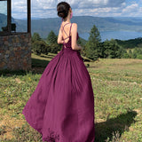 2026 New High-End Niche Holiday Wind Showing Lean Back A Variety Of Strapped Slings Summer Super Fairy