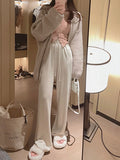 Comfortable Into The Autumn ~ 48 Delicate Wool Tug Trousers Straight Knitted Trousers Women's Autumn And Winter
